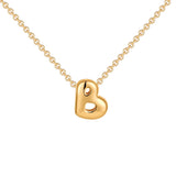 Dainty Gold Plated Initial Necklace