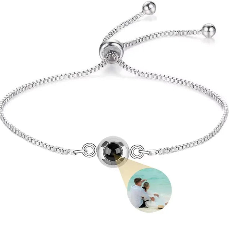 Make Memories Shine Custom Photo Bracelet