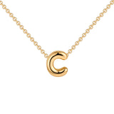 Dainty Gold Plated Initial Necklace