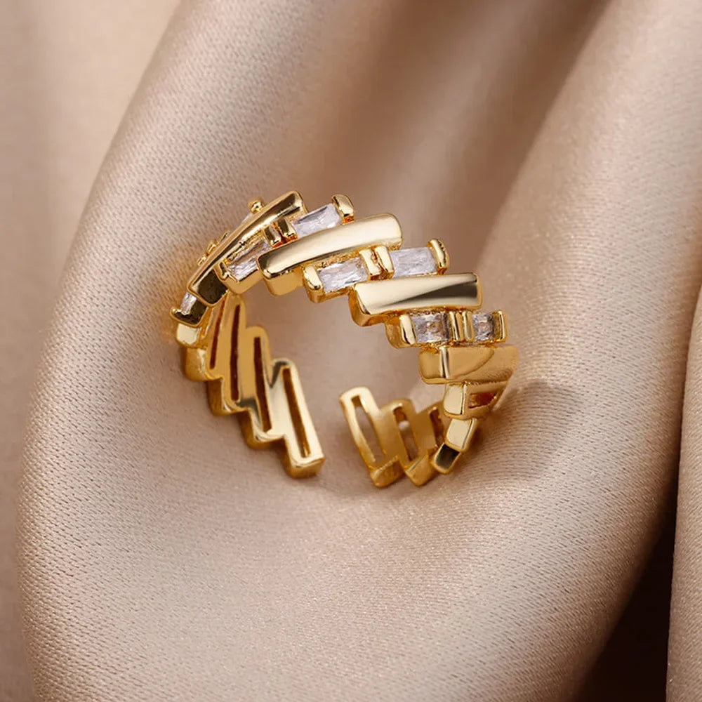 Gold Heart Ring