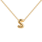 Dainty Gold Plated Initial Necklace