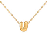 Dainty Gold Plated Initial Necklace