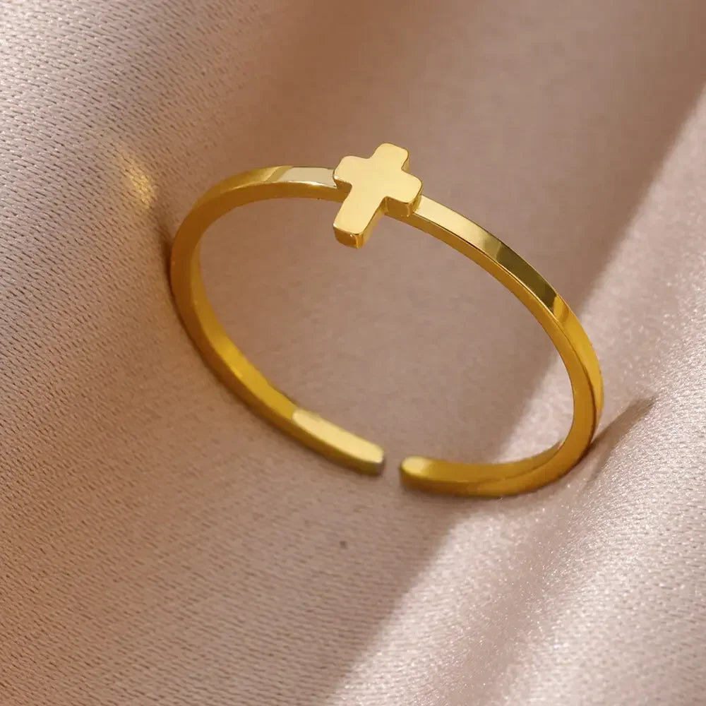 Gold Heart Ring