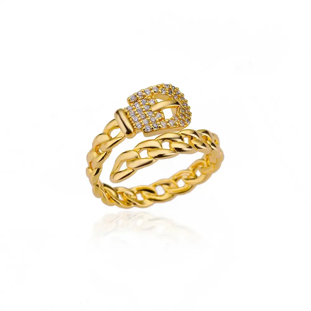 Gold Heart Ring