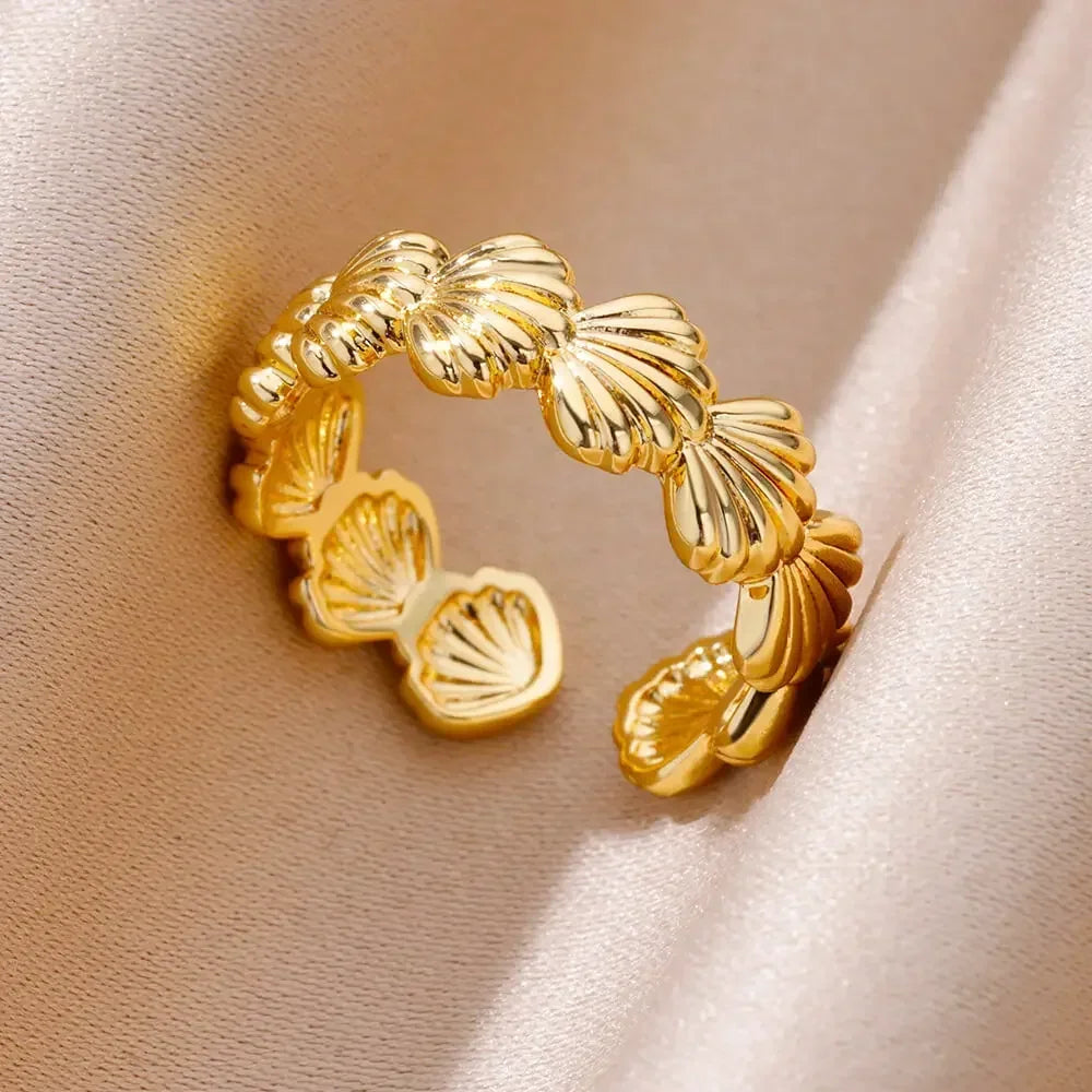 Gold Heart Ring