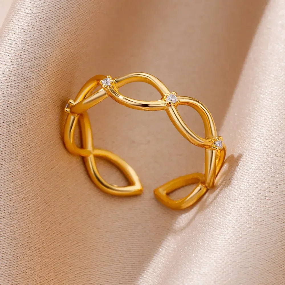 Gold Heart Ring