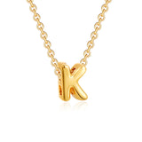 Dainty Gold Plated Initial Necklace