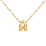 Dainty Gold Plated Initial Necklace