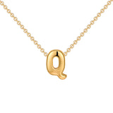 Dainty Gold Plated Initial Necklace