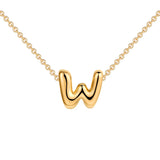 Dainty Gold Plated Initial Necklace